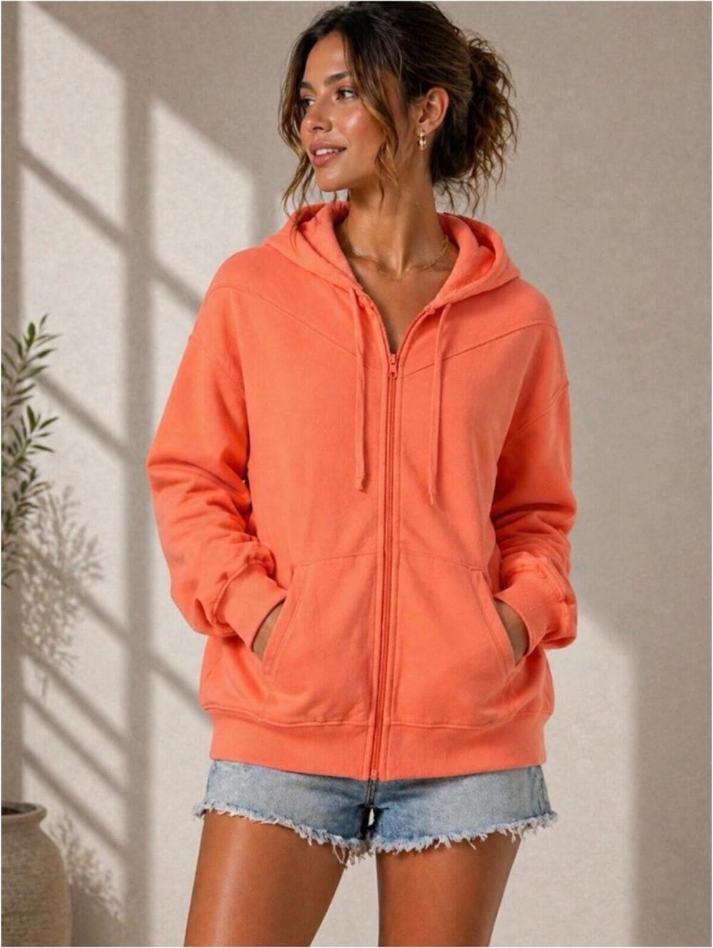 Offline Aerie Coral Hoodie XL